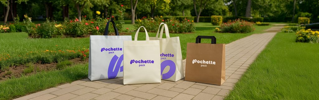 kraft kağıt çanta Ankara üreticisi PoşetPak Ambalaj logo baskılı kraft kağıt çanta ve nonwoven çanta üretimi